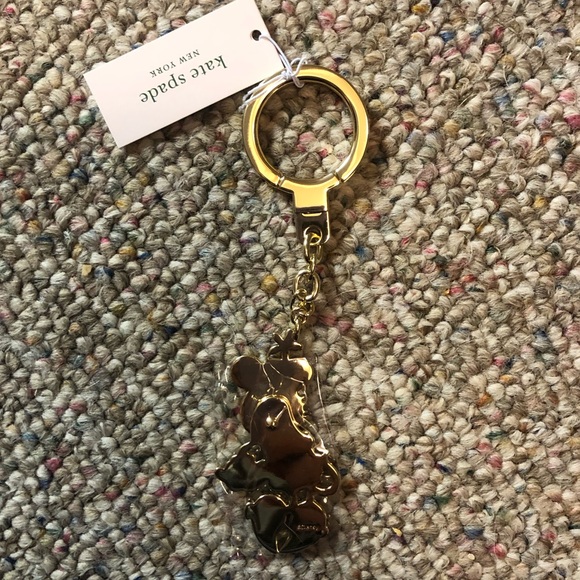 🎉HP 🆕 Kate Spade x Disney Minnie Mouse Key Fob - Picture 5 of 9